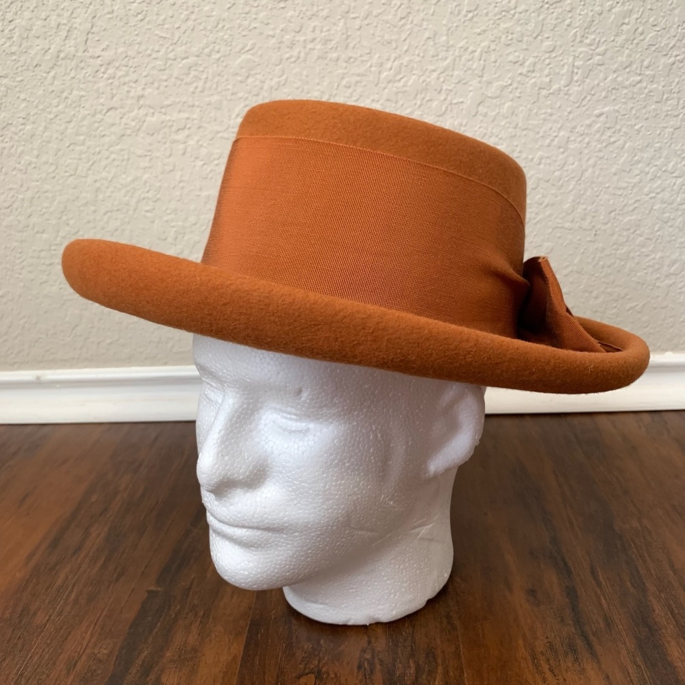 VINTAGE BETMAR 100% Wool Felt Fedora Hat WPL 4384